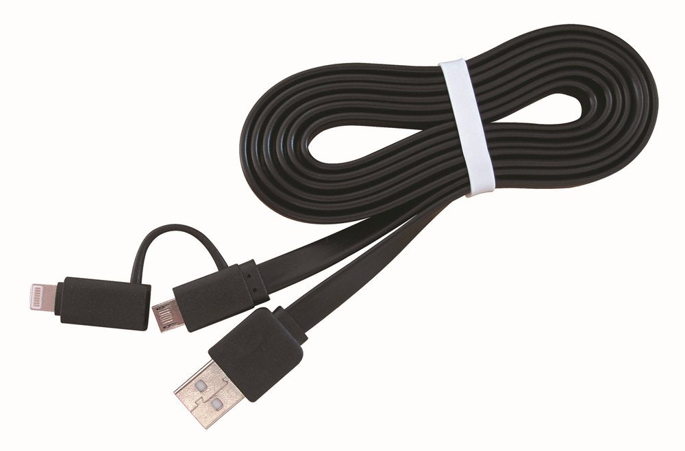 EAN 8716309087674 - Gembird CC-USB2-AMLM2-1M cable USB USB A Micro-USB B/Lightning Negro imagen 2