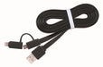EAN 8716309087674 - Gembird CC-USB2-AMLM2-1M cable USB USB A Micro-USB B/Lightning Negro imagen 2