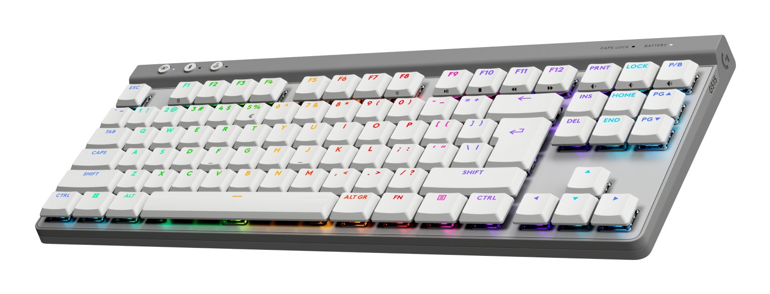 EAN 5099206119796 - Logitech G 920-012539 teclado Juego USB + RF Wireless + Bluetooth QWERTY Internacional de EE.UU. Blanco imagen 3