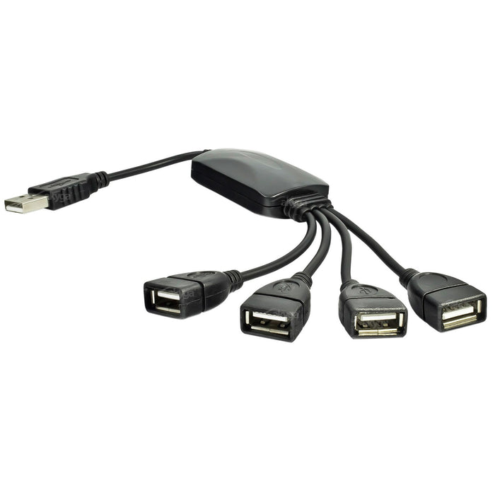 EAN 5901720130709 - Akyga AK-AD-13 hub de interfaz USB 2.0 Negro imagen 1