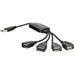 EAN 5901720130709 - Akyga AK-AD-13 hub de interfaz USB 2.0 Negro imagen 1
