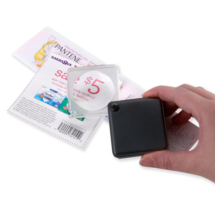 EAN 0750668001849 - Carson MagniFlip lente de aumento y lupa 3x Negro imagen 2