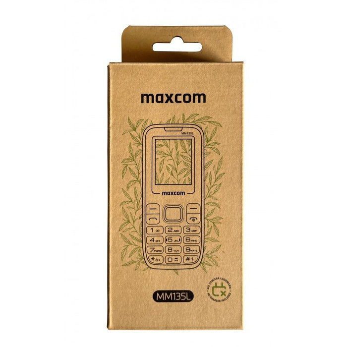 EAN 5908235977416 - MaxCom Classic MM135 LIGHT 4,5 cm (1.77") 68 g Negro Teléfono básico imagen 2