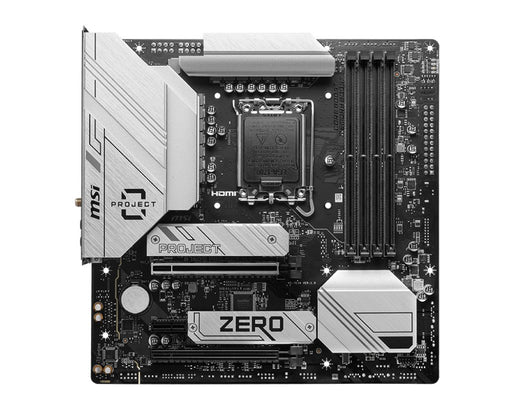 EAN 4711377143660 - MSI B760M Ptoject Zero Intel B760 LGA 1700 micro ATX imagen 1