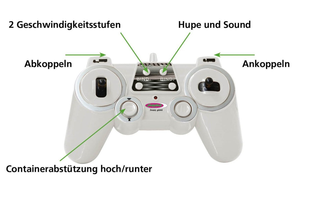 EAN 4042774442507 - Jamara Mercedes Benz Arocs modelo controlado por radio Camión Motor eléctrico 1:20 imagen 9