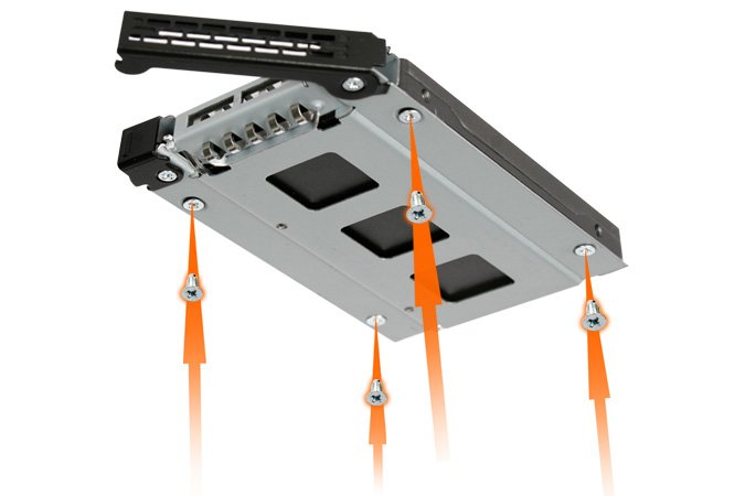 EAN 4711132869743 - Icy Dock MB411SPO-B panel bahía disco duro Negro imagen 7