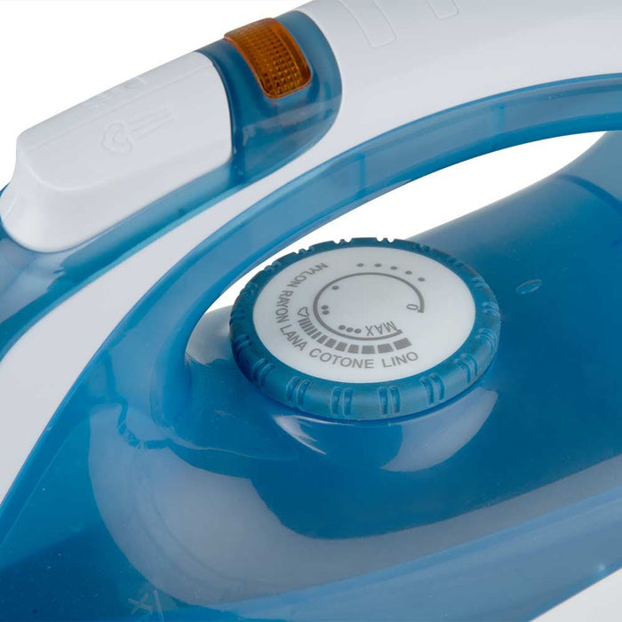 EAN 8435568406377 - Orbegozo SV 2025 plancha Plancha vapor-seco Suela antiadherente 2000 W Blanco, Azul imagen 4