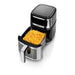 EAN 5608475032097 - Haeger AF-D50.004A freidora Sencillo 5 L 1200 W Freidora de aire caliente Negro, Acero inoxidable imagen 3