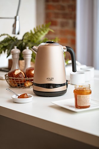 EAN 5902934838849 - Adler AD 1295 tetera eléctrica 1,7 L 2200 W Oro imagen 8