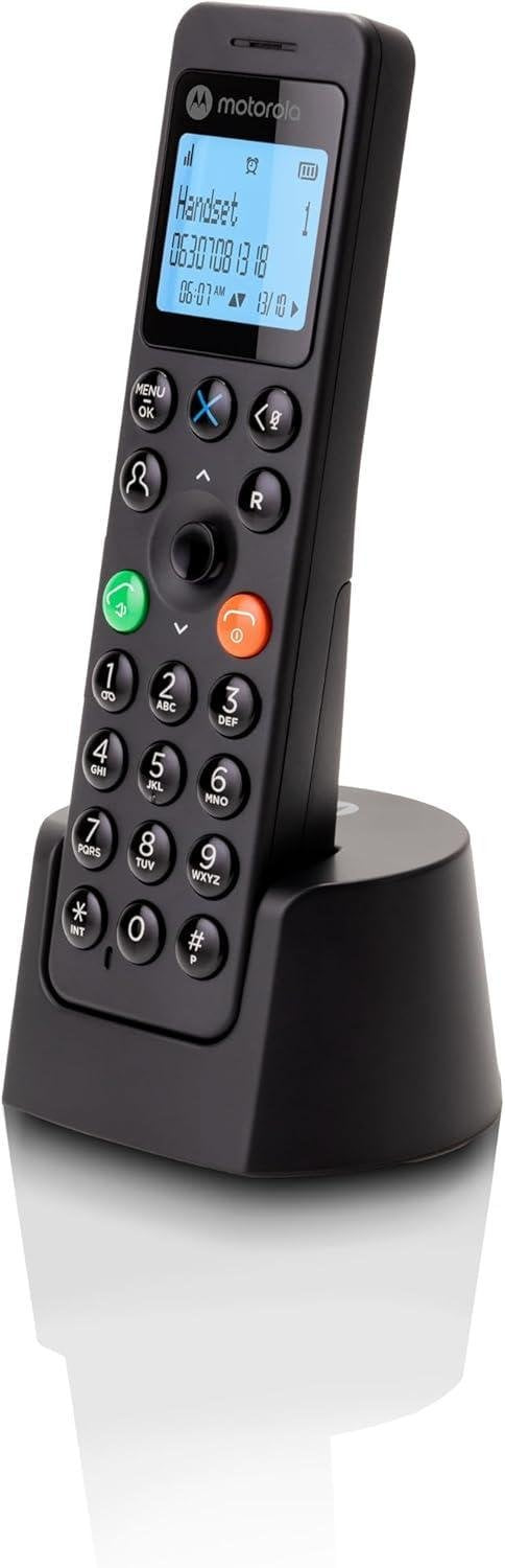 EAN 5055374716908 - Motorola DOT201 Teléfono DECT Identificador de llamadas Negro imagen 2