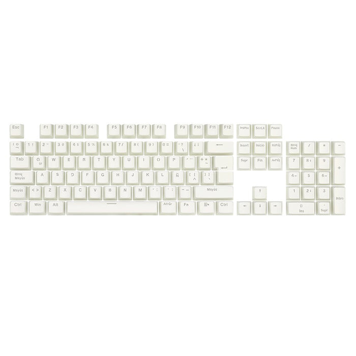 EAN 6950376708380 - REDRAGON Keycaps Sacarab White - Blanco Tecla imagen 2