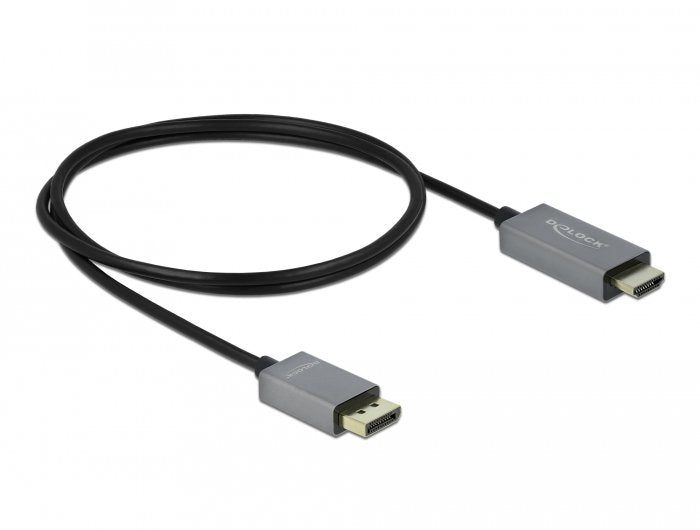 EAN 4043619859283 - DeLOCK 85928 adaptador de cable de vídeo Negro, Gris imagen 1
