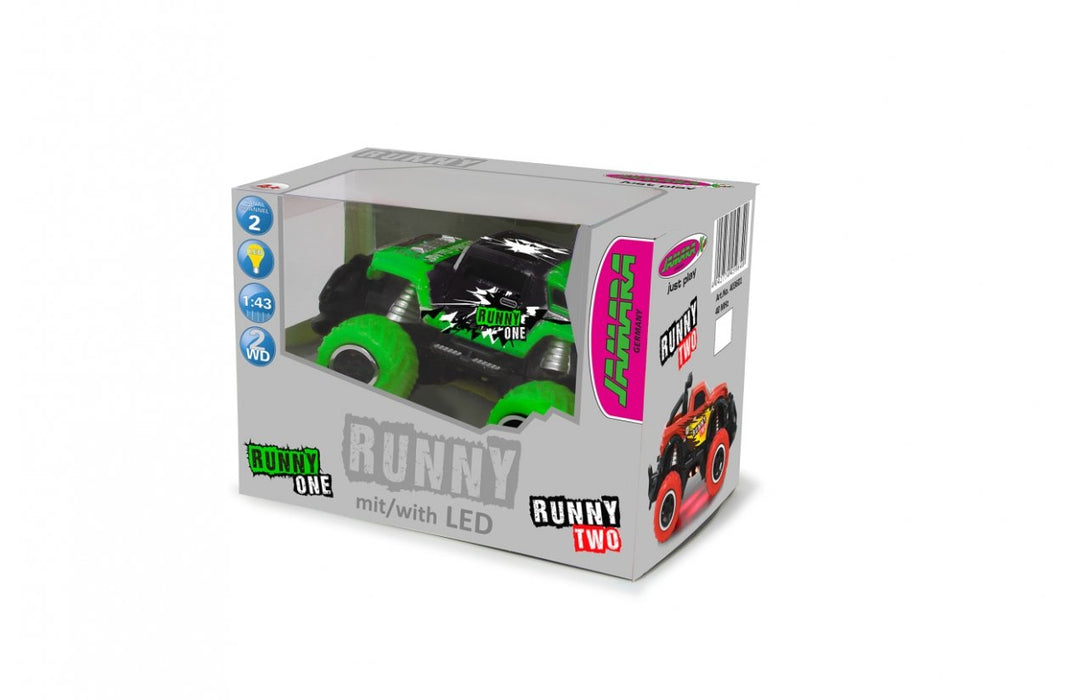 EAN 4042774459833 - Jamara Runny One modelo controlado por radio Monster truck Motor eléctrico 1:43 imagen 2