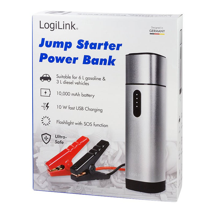 EAN 4052792065398 - LogiLink PA0266 batería externa Polímero de litio 10000 mAh Metálico imagen 9