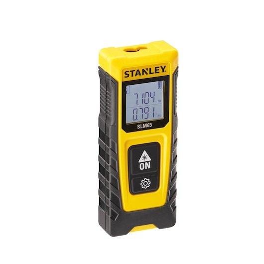 EAN 3253560770655 - Stanley SLM65 Medidor láser de distancias Negro, Amarillo 20 m imagen 2