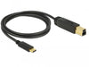 EAN 4043619836758 - DeLOCK 83675 cable USB USB 3.2 Gen 2 (3.1 Gen 2) 1 m USB C USB B Negro imagen 1