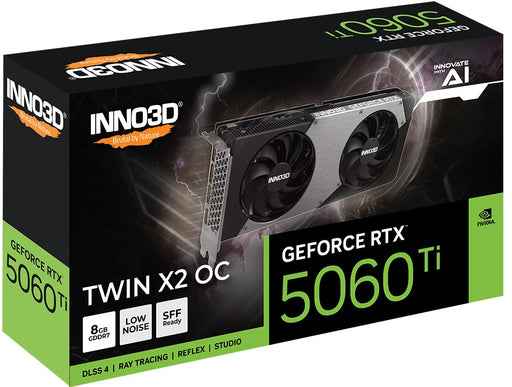 EAN 8886307700742 - INNO3D GeForce RTX 5060 Ti TWIN X2 OC NVIDIA 8 GB GDDR7 imagen 2