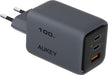 EAN 689323788217 - AUKEY PA-C5 wall charger 100W gray Teléfono móvil Gris Corriente alterna Auto imagen 1