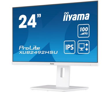 EAN 4948570123346 - iiyama XUB2492HSU-W6 pantalla para PC 60,5 cm (23.8") 1920 x 1080 Pixeles Full HD LED Blanco imagen 4