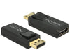 EAN 4043619655717 - DeLOCK 65571 cambiador de género para cable Displayport 1.2 HDMI Negro imagen 1