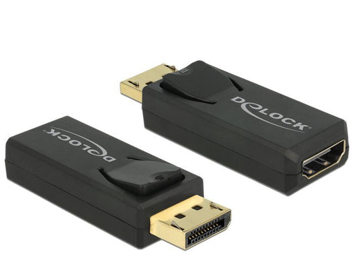 EAN 4043619655717 - DeLOCK 65571 cambiador de género para cable Displayport 1.2 HDMI Negro imagen 1