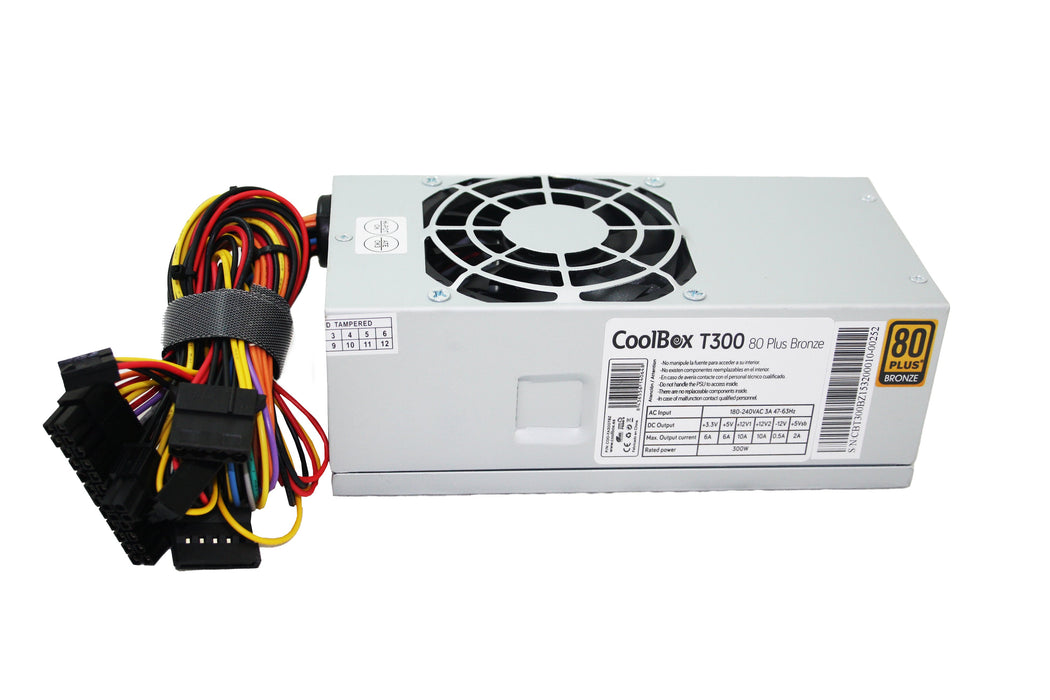 EAN 8436556140648 - CoolBox T300 unidad de fuente de alimentación 300 W 20+4 pin ATX TFX Gris imagen 1