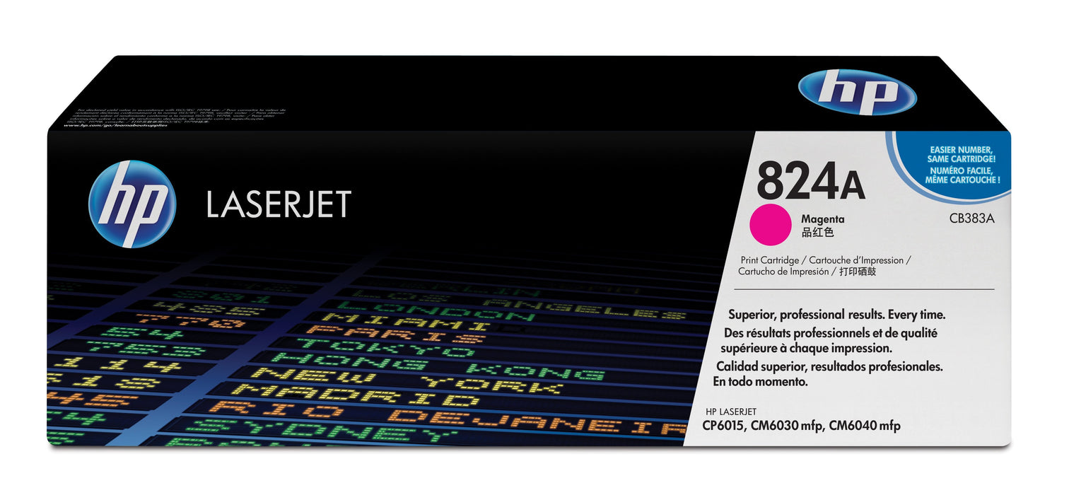 EAN 0882780459144 - HP 824A Magenta Original LaserJet Toner Cartridge cartucho de tóner 1 pieza(s)imagen 1)