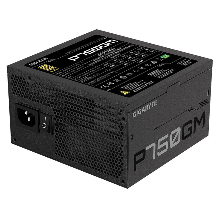 EAN 0813567028710 - GIGABYTE P750GM unidad de fuente de alimentación 750 W 20+4 pin ATX ATX Negro imagen 4