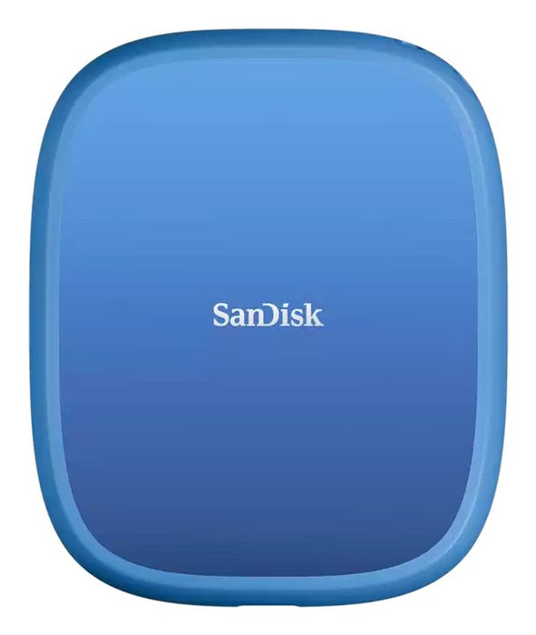 EAN 0619659216160 - SanDisk SDSSDE62C-2T00-G25 unidad externa de estado sólido 2 TB USB Tipo C 3.2 Gen 2 (3.1 Gen 2) Azul imagen 1