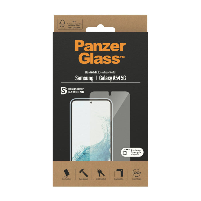 EAN 5711724073281 - PanzerGlass ® Screen Protector Samsung Galaxy A54 5G | Ultra-Wide Fit Protector de pantalla 1 pieza(s) imagen 3
