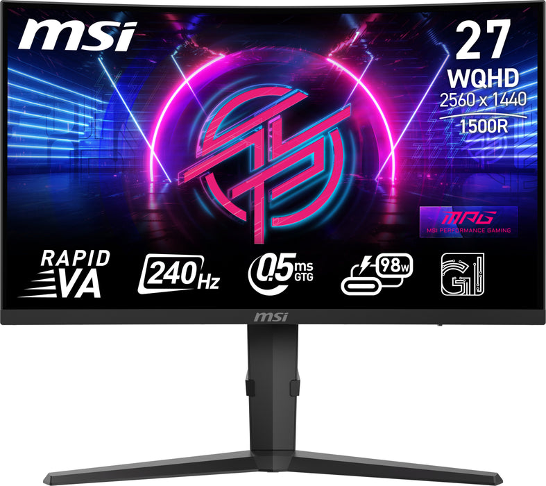 EAN 4711377191982 - MSI MPG 275CQRXF pantalla para PC 68,6 cm (27") 2560 x 1440 Pixeles Wide Quad HD Negro imagen 23