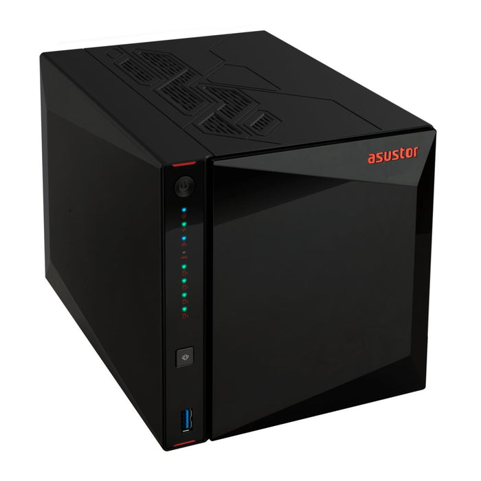 EAN 0887372140080 - Asustor AS5404T servidor de almacenamiento NAS Intel® Celeron® N5105 4 GB DDR4 0 TB ADM Negro imagen 3