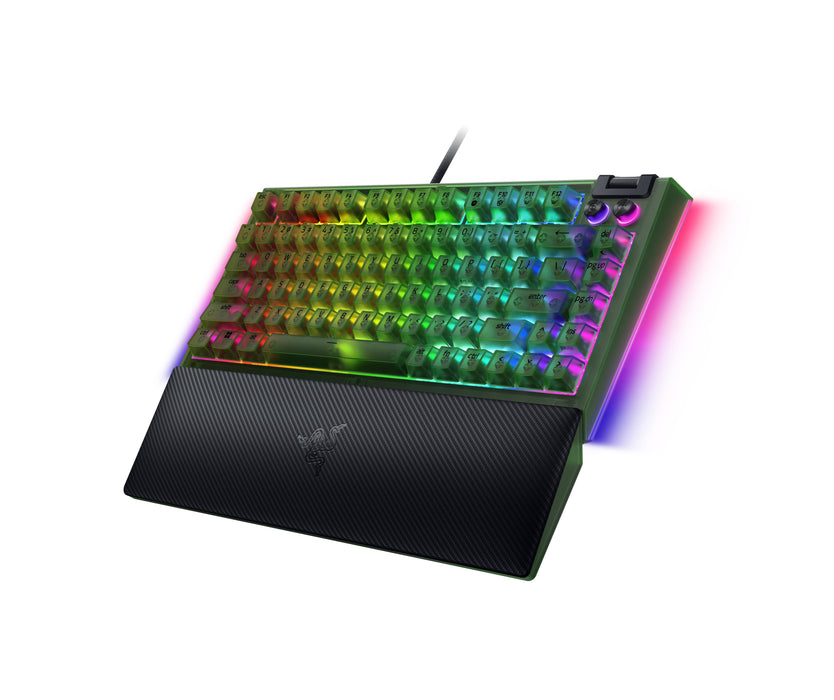EAN 8887910072783 - Razer BlackWidow V4 75% teclado Juego USB QWERTY Inglés de EE. UU. Negro imagen 3