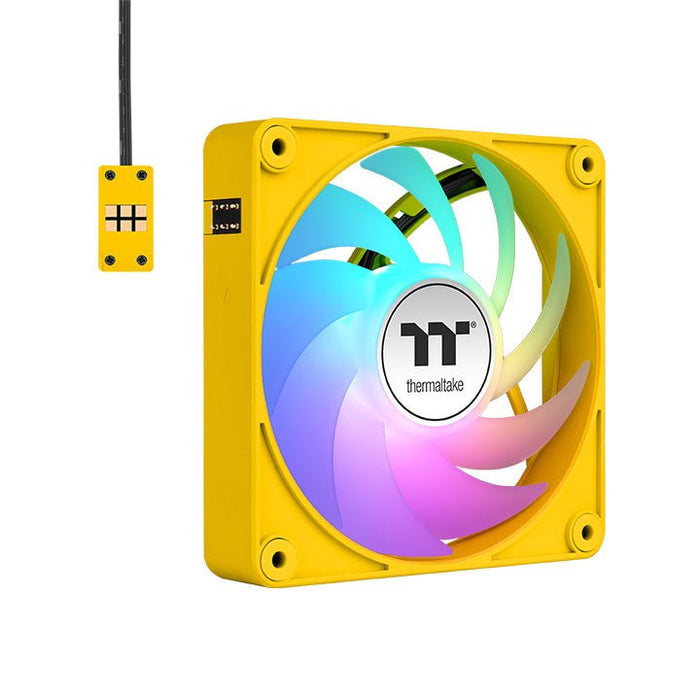 EAN 4711475649477 - Thermaltake CT120 EX ARGB Carcasa del ordenador Refrigerador de aire 12 cm Amarillo imagen 6