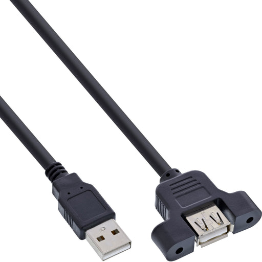 EAN 4043718132935 - InLine 33440E cable USB 0,6 m Negro imagen 1