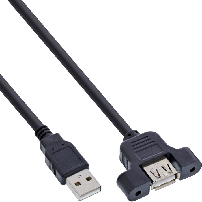 EAN 4043718132935 - InLine 33440E cable USB 0,6 m Negro imagen 1