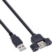 EAN 4043718132935 - InLine 33440E cable USB 0,6 m Negro imagen 1