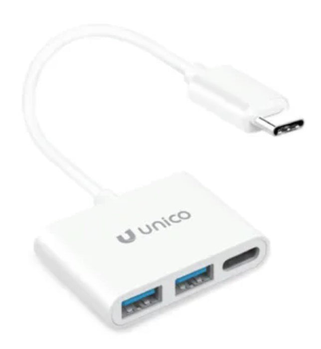 EAN 8435719602481 - UNICO AD0248 base para portátil y replicador de puertos Alámbrico USB 3.2 Gen 1 (3.1 Gen 1) Type-C Blanco imagen 1