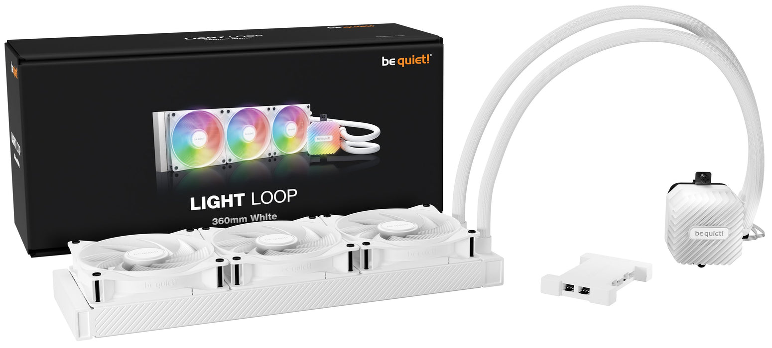 EAN 4260052191156 - be quiet! LIGHT LOOP 360mm White Procesador Sistema de refrigeración líquida todo en uno 12 cm Blanco 1 p imagen 4