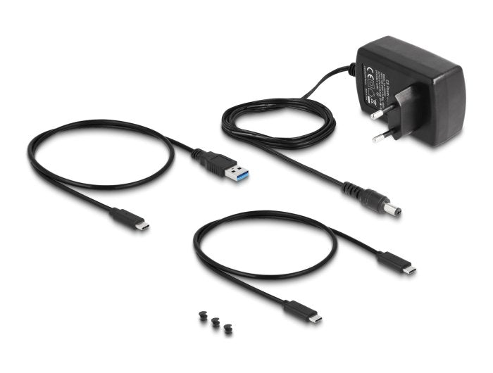EAN 4043619642526 - DeLOCK 64252 base de conexión para disco duro USB 3.2 Gen 2 (3.1 Gen 2) Type-C Negro imagen 3