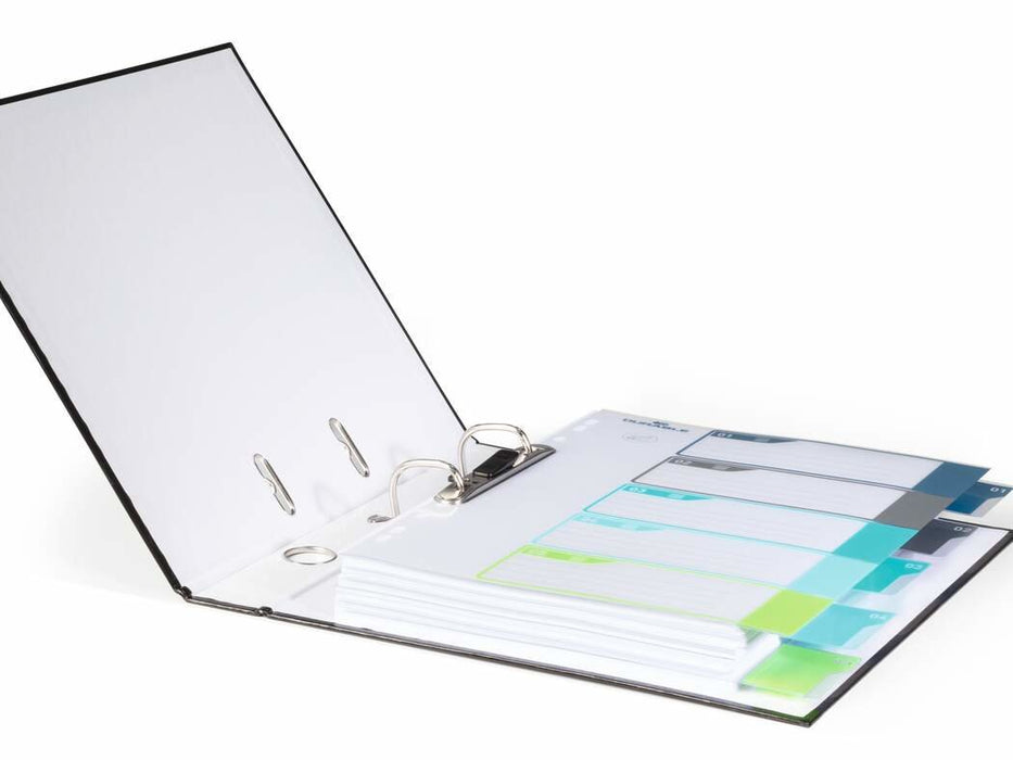 EAN 4005546735092 - Durable 679327 lengüeta de índice Separador en blanco con pestaña Polipropileno (PP) Multicolor imagen 2