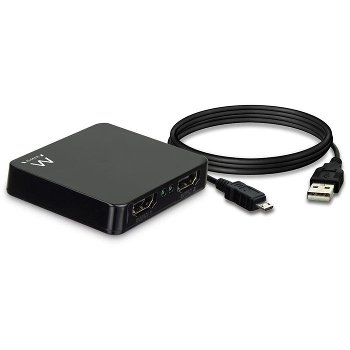 EAN 8054392616808 - Ewent EW3720 divisor de video HDMI 2x HDMI imagen 2