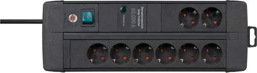 EAN 4007123674855 - Brennenstuhl 1256000678 base múltiple 3 m 8 salidas AC Interior Negro imagen 2