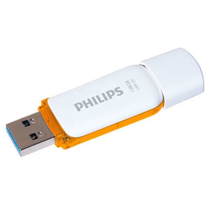 EAN 8719274665380 - Philips FM12FD75B/00 unidad flash USB 128 GB USB tipo A 3.2 Gen 1 (3.1 Gen 1) Naranja, Blanco imagen 1