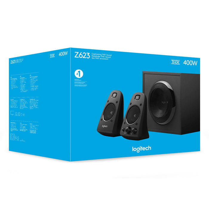 EAN 5099206024823 - Logitech 980-000403 conjunto de altavoces 200 W Universal Negro 2.1 canales 35 W imagen 12