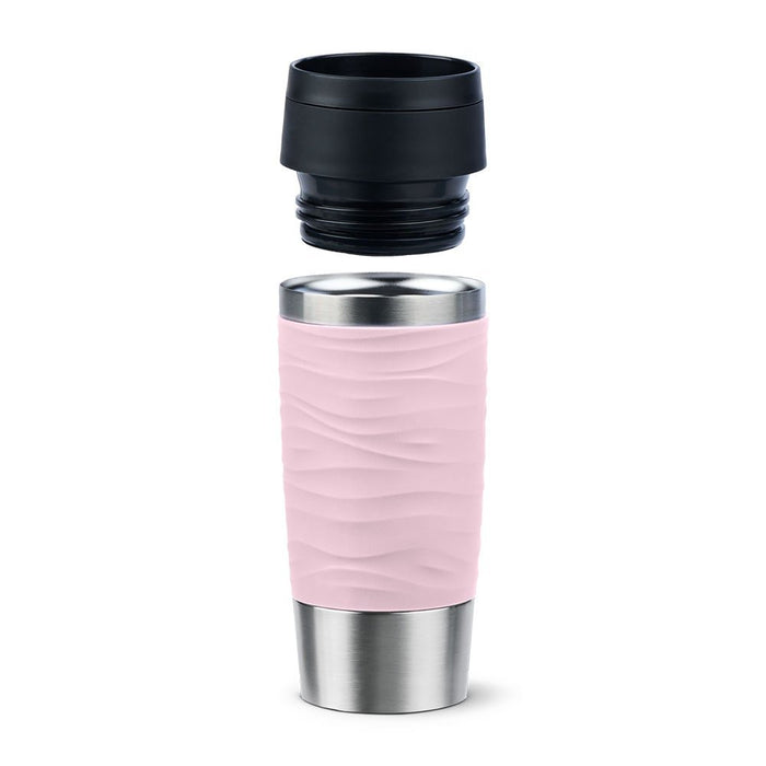 EAN 4009049545080 - EMSA Travel Mug Waves 36 ml Rosa, Acero inoxidable imagen 3