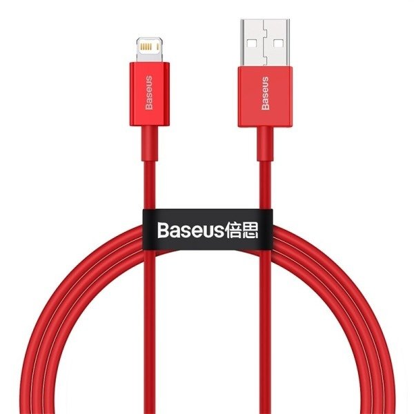 EAN 6953156205352 - Baseus Kabel USB-C do Lightning Superior Series, 20W, PD, 2m (czarny) cable USB USB A USB C/Lightning Roj imagen 1