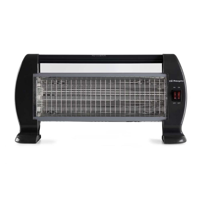 EAN 8435568400566 - Orbegozo BP 0206 Interior Negro 1200 W Calefactor eléctrico de cuarzo imagen 4
