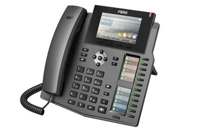 EAN 6937295600766 - Fanvil X6 teléfono IP Negro 6 líneas LCD imagen 4