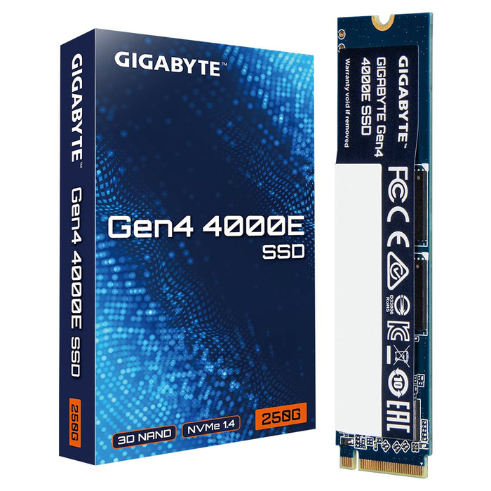 EAN 4719331860035 - GIGABYTE Gen4 4000E 250 GB M.2 PCI Express 4.0 NVMe 3D NAND imagen 5